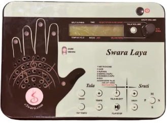 LAYA Carnatic metronome without a built-in rechargeable battery