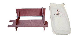 Foldable eSwara mridangam stand and carry bag